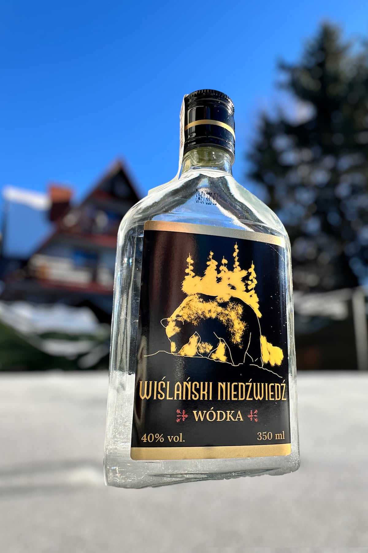 Alkohole Dedykowane | Wiślański niedźwiedź - wódka 40% | Regionalne Alkohole Dystrybucja
